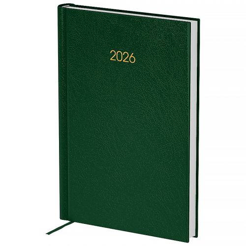 Щоденник 2026 Classic City, 145*210, з/т темно зелений мініатюра фото 1 Щоденник 2026 Classic City, 145*210, з/т темно зелений мініатюра фото 1