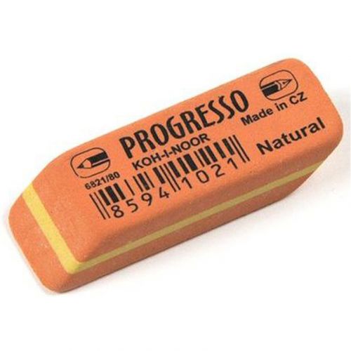 Гумка універсальна Progresso, 6821/80 мініатюра фото 1 Гумка універсальна Progresso, 6821/80 мініатюра фото 1