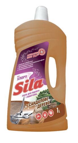 SILA засіб д/миття підлоги 1,0 л Сандалове дерево  мініатюра фото 1