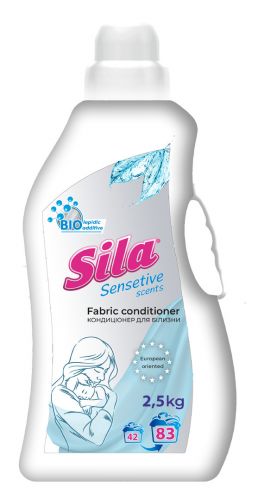 Sila Sensitive кондиціонер-ополіскувач д/тканин 2,5л  бут  мініатюра фото 1