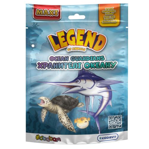 Стретч-игрушка в виде животного серии LEGEND OF ANIMALS МАКСИ - ХРАНИТЕЛИ ОКЕАНА  мініатюра фото 1