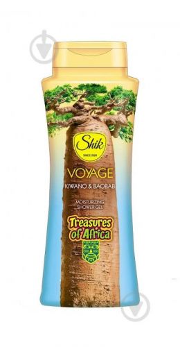 Shik гель д/душа 600г VOYAGE Kiwano & Baobab  мініатюра фото 1
