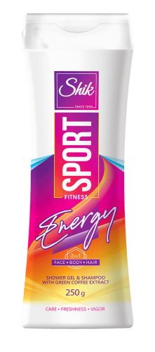 Shik Гель-шампунь 250г Sport Energy  мініатюра фото 1