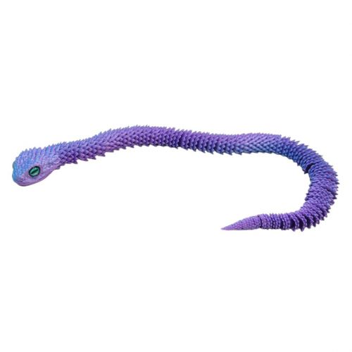 Іграшка рухлива 3D Змія 45cм (БУЗКОВА)  мініатюра фото 1