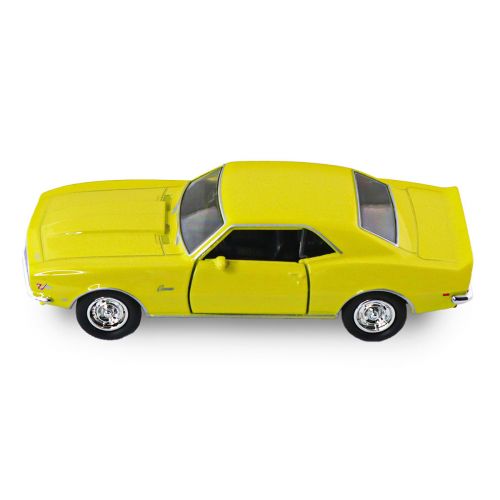 Машинка металева - CHEVROLET CAMARO Z28 1968 (ЖОВТИЙ)  мініатюра фото 1