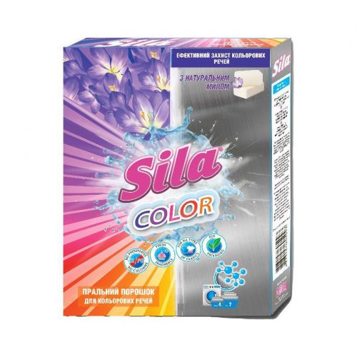 Sila пральний порошок 0,35кг Color  мініатюра фото 1