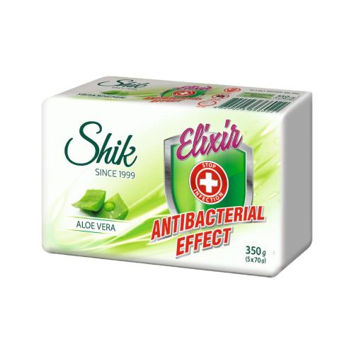 Мило антібактеріальне "ELIXIR" 5*70г Алое  мініатюра фото 1