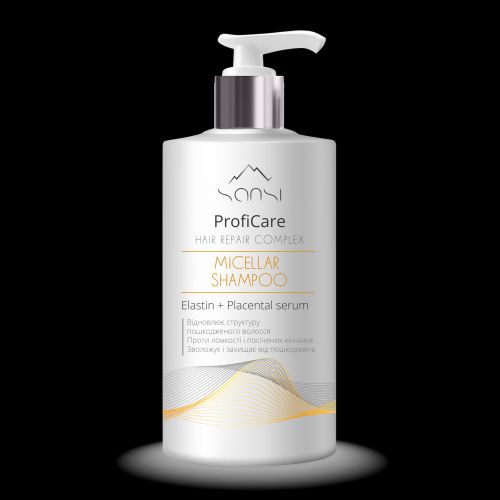 Міцелярний шампунь "Sansi ProfiCare Hair" 900мл repair complex  мініатюра фото 1