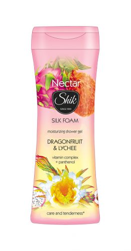 Гель для душа "Shik Nectar" 300г Пітахайя & лічі  мініатюра фото 1