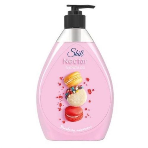 Гель для душа "Shik Nectar" 900г Полуничний макарон  мініатюра фото 1