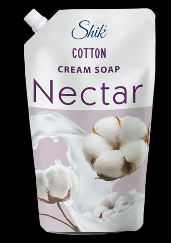 Рідке крем-мило "Shik Nectar" дой-пак 900мл Бавовна  мініатюра фото 1