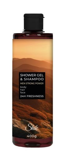 Гель для душа "Shik" 400г MEN Strong Power  мініатюра фото 1