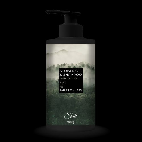 Гель для душа "Shik" 900г MEN MEN X-Cool  мініатюра фото 1