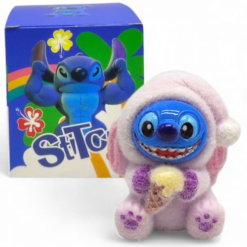 Iграшка брелок велюровий "STITCH", 5 см (мікс видів)  мініатюра фото 1