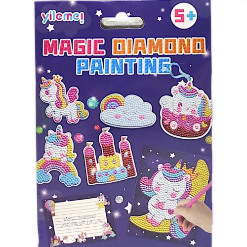 Уцінка. Алмазна мозаїка "Magic Diamond Painting: Єдиноріжка" - Помята упаковка, фото