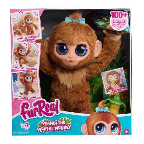Інтерактивна іграшка Furreal – Грайлива мавпочка Арахіс  мініатюра фото 1