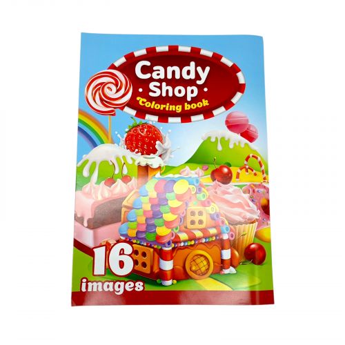 Розфарбовка,210х297 мм, (CANDY SHOP)  мініатюра фото 1