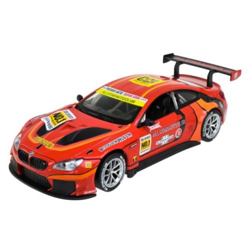 Машинка металева "Автопром.  BMW M6 GT3" (світло, звук, відкр. двері, капот)  мініатюра фото 1