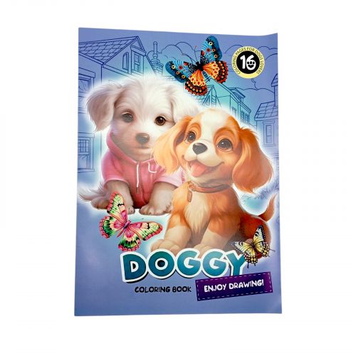 Розфарбовка, 210х297 мм, (DOGGY ВИД 2) мініатюра фото 1 Розфарбовка, 210х297 мм, (DOGGY ВИД 2) мініатюра фото 1