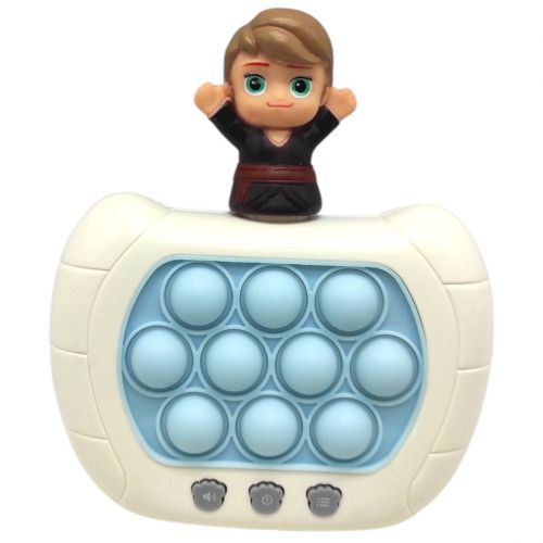 Електронна гра "Finger Press Pop-It Console.  Крижане серце.  КРІСТОФ" (фігурка героя, 4 режими, англ) мікс  мініатюра фото 1