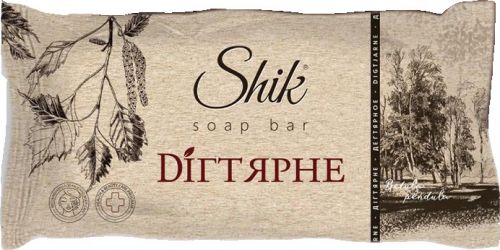 Shik мыло 140г "Дегтярное"  мініатюра фото 1