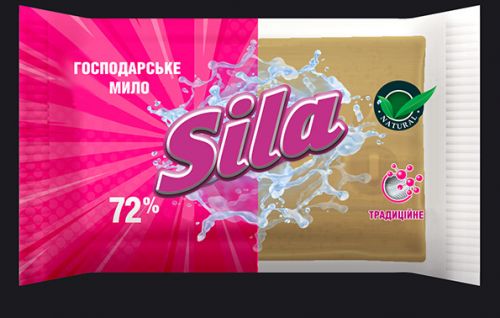 Sila мило господарське 180г 72%  мініатюра фото 1