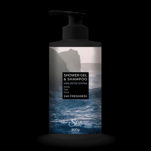 Shik, гель для душа (900г) MEN Detox System  мініатюра фото 1