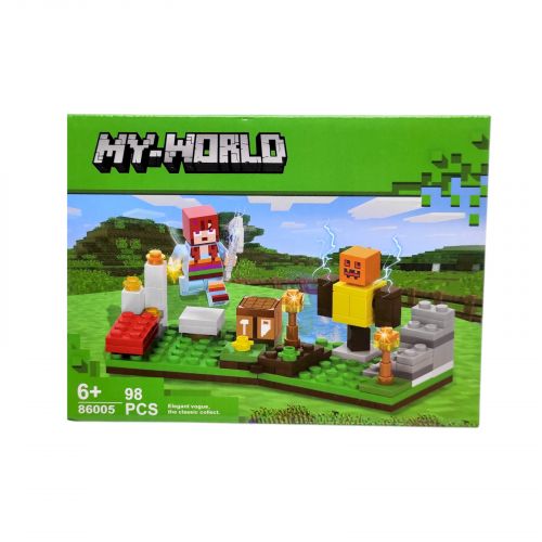 Конструктор MINECRAFT (ВИД 1)  мініатюра фото 1