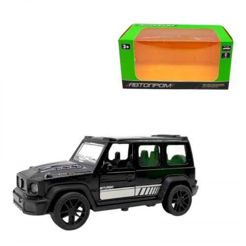 Машина АВТОПРОМ 1:39 MERCEDES G500 (ЧОРНИЙ)  мініатюра фото 1