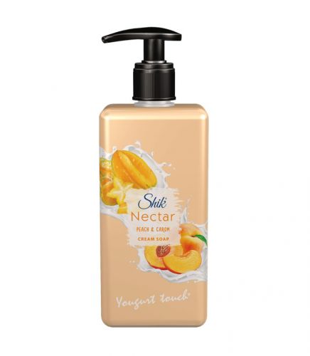 Shik Nectar, мило рідке, 450 мл, персик і карамболь  мініатюра фото 1