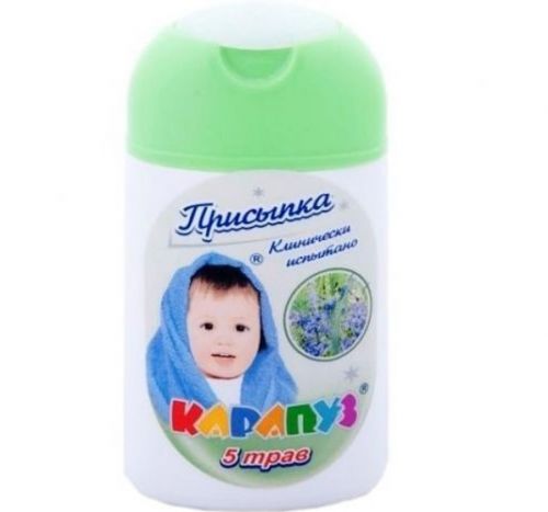 Присипка дитяча  "Карапуз" 50г, 5 трав  мініатюра фото 1