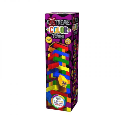 Развивающая настольная игра "EXTREME COLOR TOWER" мініатюра фото 1 Развивающая настольная игра "EXTREME COLOR TOWER" мініатюра фото 1