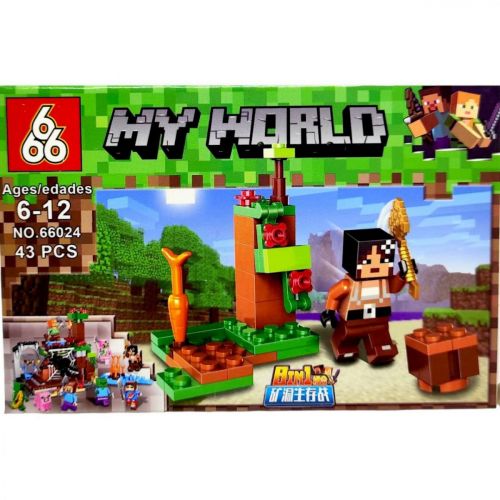 Уцінка. Конструктор "Майнкрафт/MINECRAFT" ( вид 2) - Надірвана коробка фото