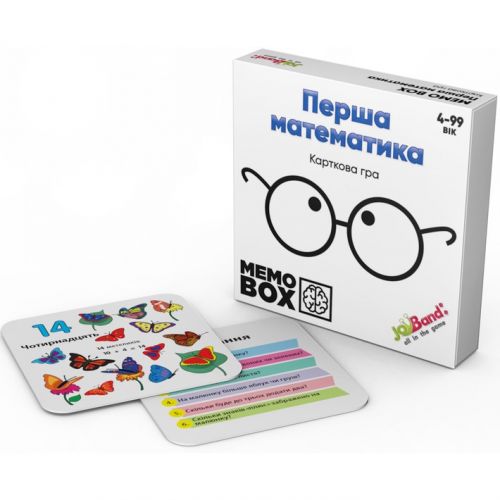 Настольная игра "MemoBox.  Первая Математика"  мініатюра фото 1