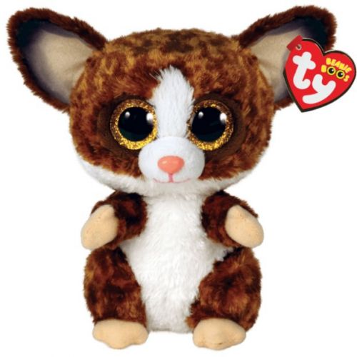 Детская игрушка мягкая "Beanie Booʼs.  Лемур BINKY" 22 см (7 января)  мініатюра фото 1
