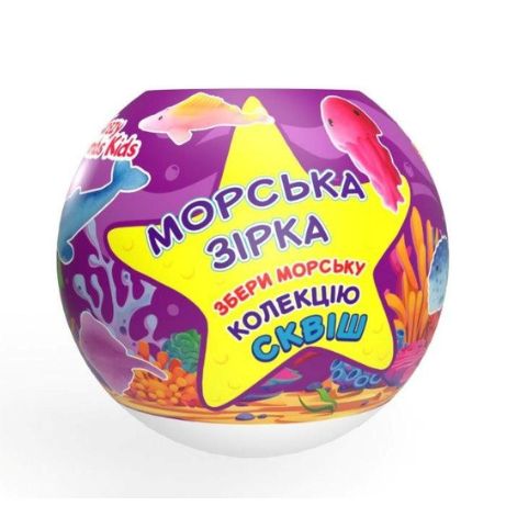 Аква Шайн Crazy Bombs Kids бомба д/ванн 120г Морська Зірка  мініатюра фото 1