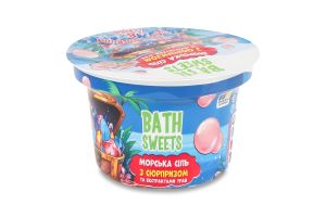 Аква Шайн Rainbow морська сіль для ванн 200г Бабл гам цунамі  мініатюра фото 1
