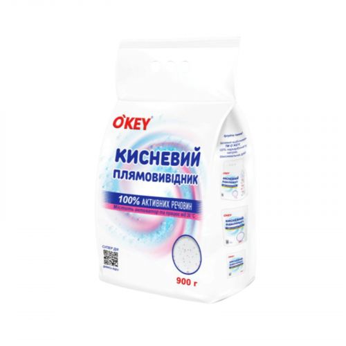 OKEY кислородный пятновыводитель 900г п/э  мініатюра фото 1 OKEY кислородный пятновыводитель 900г п/э  мініатюра фото 1