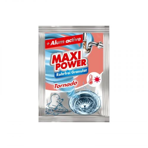 MAXI POWER Засіб гранульований для очищення труб з теплою водою 80 г мініатюра фото 1 MAXI POWER Засіб гранульований для очищення труб з теплою водою 80 г мініатюра фото 1