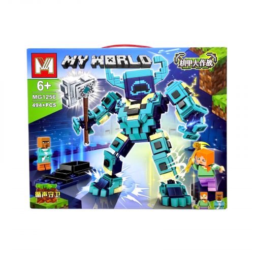 КОНСТРУКТОР MINECRAFT (494 ДЕТАЛЕЙ)  мініатюра фото 1