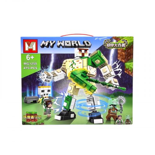 КОНСТРУКТОР MINECRAFT (475 ДЕТАЛЕЙ)  мініатюра фото 1