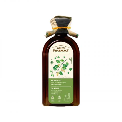 Green Pharmacy шампунь 350мл проти лупи березові бруньки та касторова олія мініатюра фото 1 Green Pharmacy шампунь 350мл проти лупи березові бруньки та касторова олія мініатюра фото 1