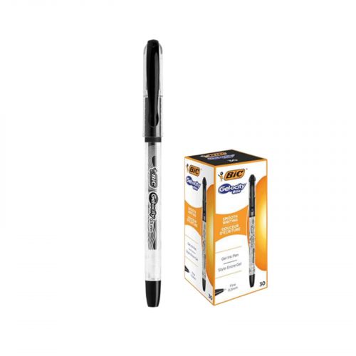 BIC Ручка Джелосіті Стік Чорна 1шт мініатюра фото 1 BIC Ручка Джелосіті Стік Чорна 1шт мініатюра фото 1