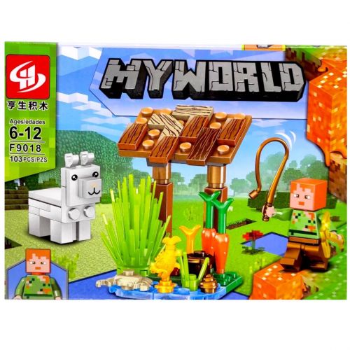 Конструктор "Майнкрафт/Minecraft" (вид 1)  мініатюра фото 1