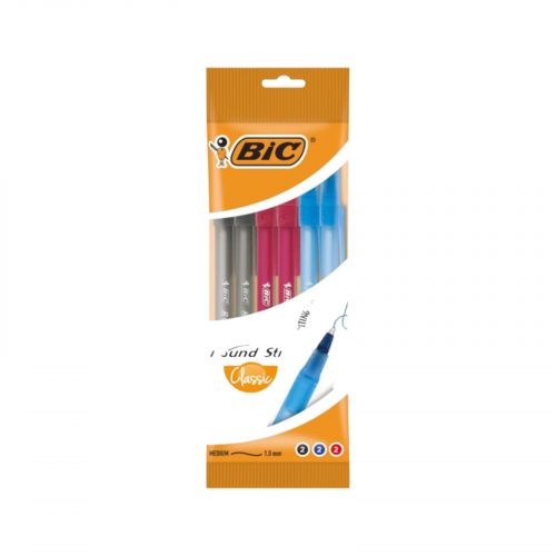 BIC Ручка Round Stic Ass 6 уп. мініатюра фото 1 BIC Ручка Round Stic Ass 6 уп. мініатюра фото 1