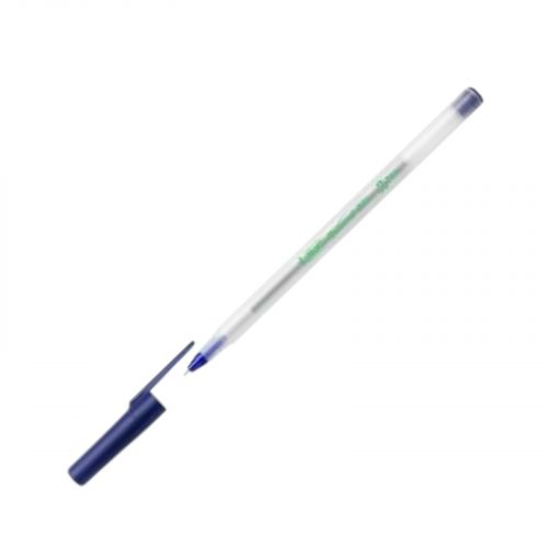 BIC Ручка Round Stic Eco Синя 1шт мініатюра фото 1 BIC Ручка Round Stic Eco Синя 1шт мініатюра фото 1