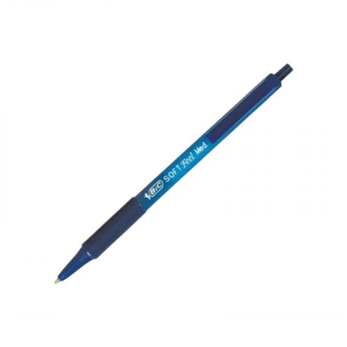 BIC Ручка Soft Clic Grip Синя 1шт мініатюра фото 1 BIC Ручка Soft Clic Grip Синя 1шт мініатюра фото 1