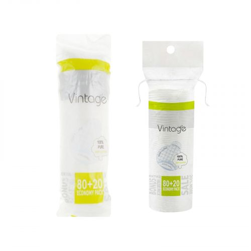 Vintage ватні диски 80+20шт NEW  мініатюра фото 1