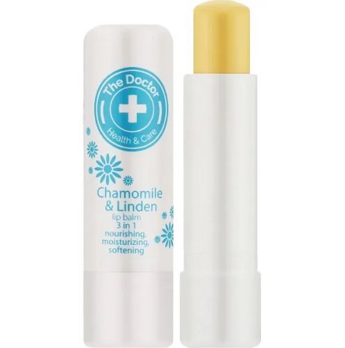 The Doctor Health Care гігієнічна помада 3,6г ромашка/липа мініатюра фото 1 The Doctor Health Care гігієнічна помада 3,6г ромашка/липа мініатюра фото 1