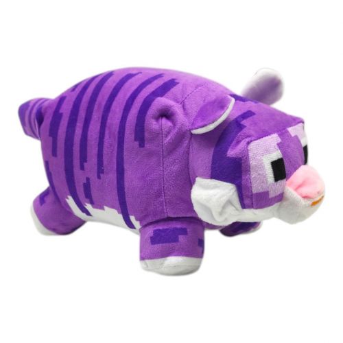МЯКА ІГРАШКА MINECRAFT КОТИК (ФІОЛЕТОВИЙ)  мініатюра фото 1